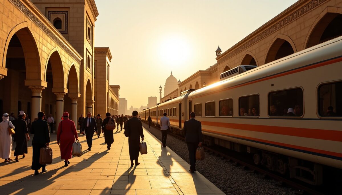 Voyager en train en Égypte : guide pratique pour trajets de jour comme de nuit