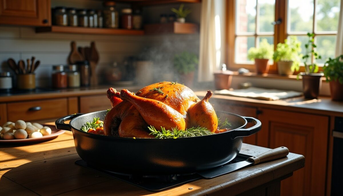 Cuisson du chapon en cocotte sans four : le guide pratique et simplifié Cuisson du chapon en cocotte sans four : le guide pratique et simplifié