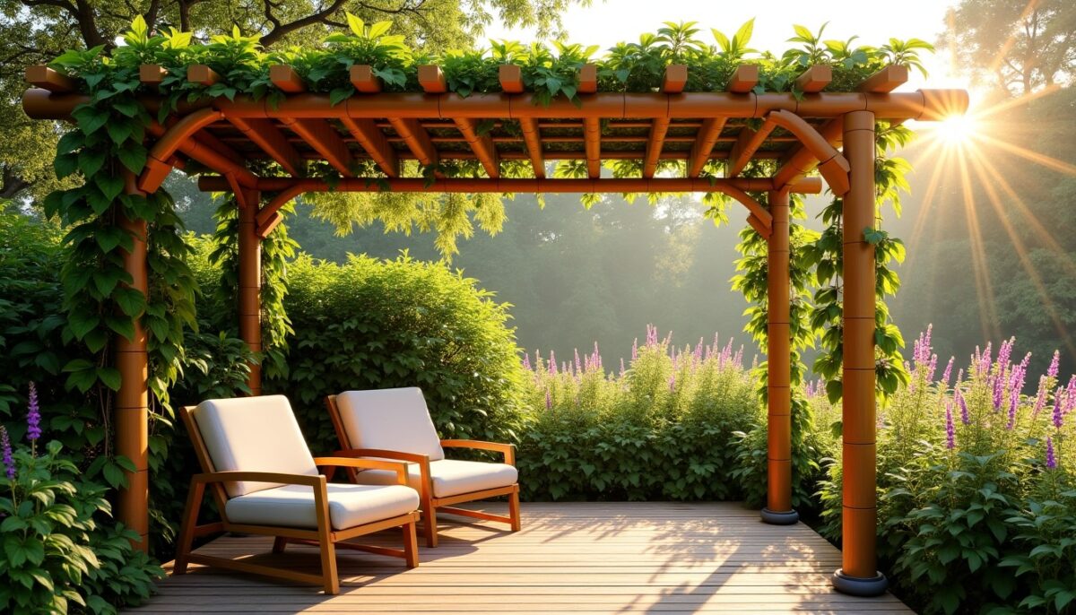 Pergola en bambou : le guide complet pour choisir et installer votre oasis naturelle