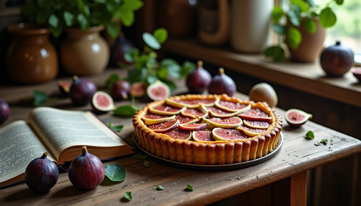 La tarte aux figues de grand-mère : une recette authentique et simple à réaliser