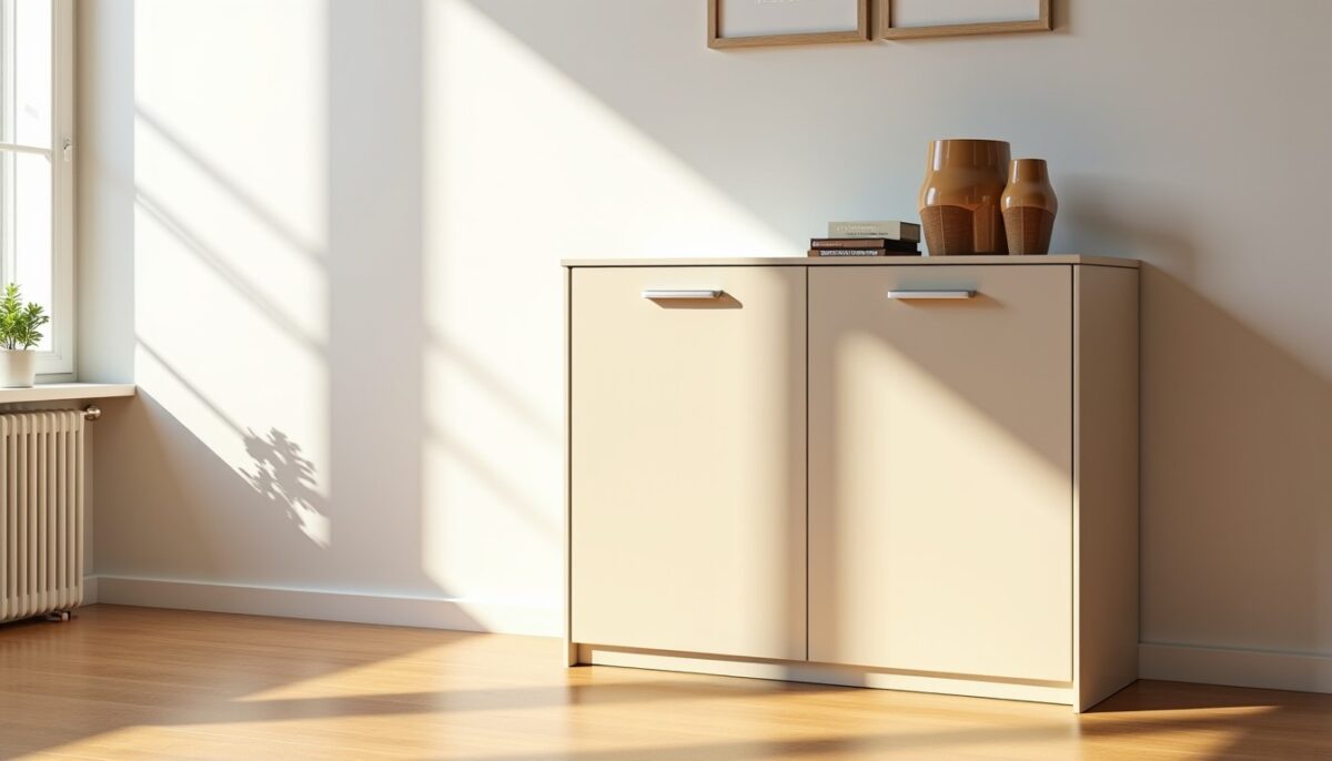 Nano : le meuble à chaussures alliant design épuré et optimisation d'espace
