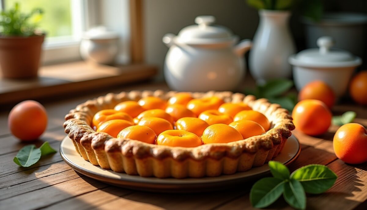 Délicieuse tarte aux abricots en boîte : recette express et simple à réaliser