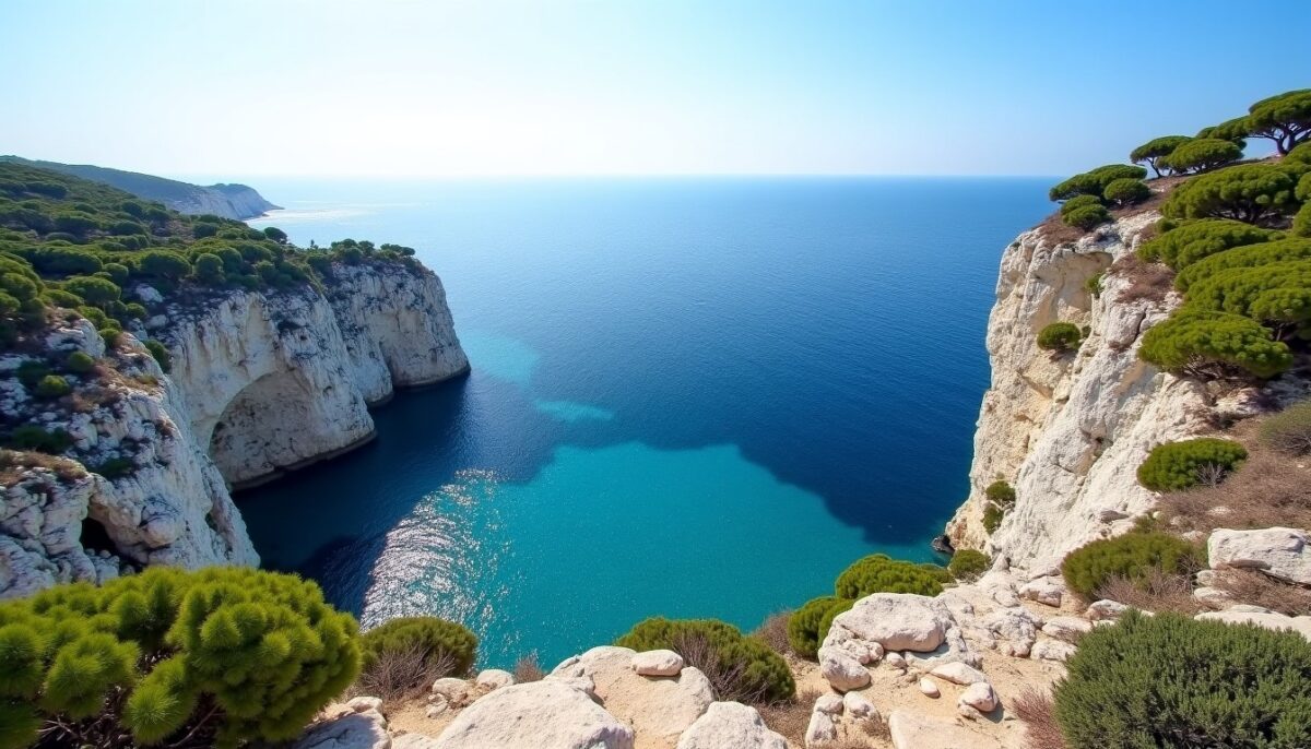 Belvédère du Mugel : un panorama spectaculaire sur la calanque et la mer Méditerranée