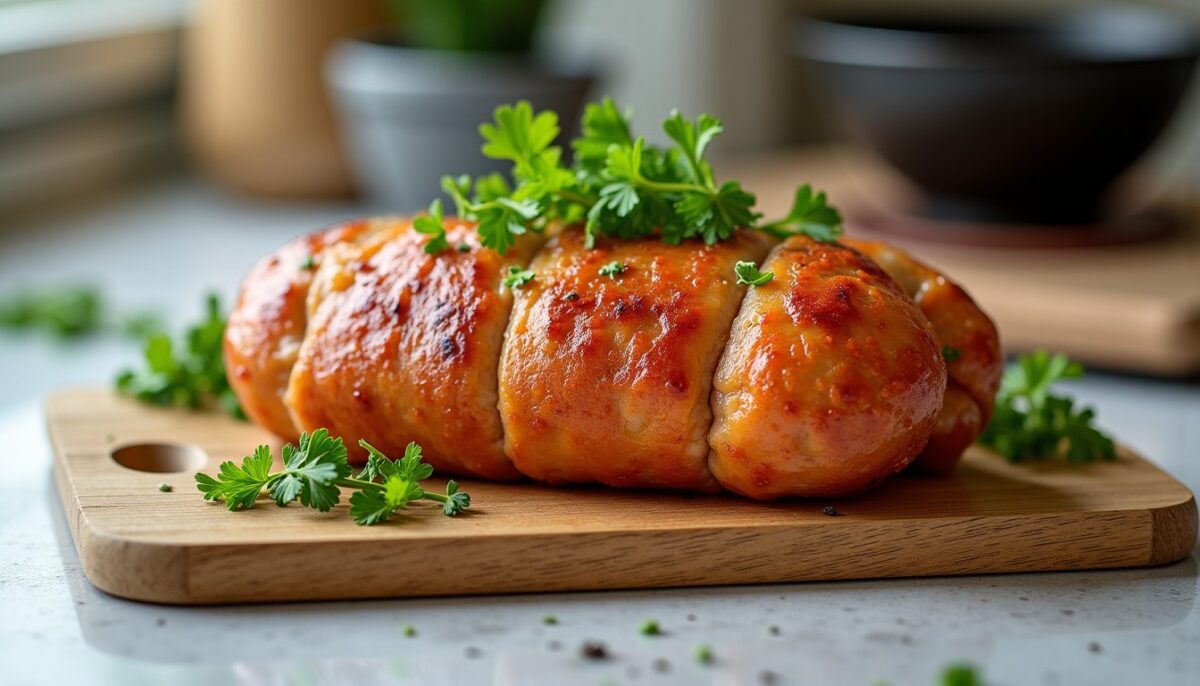 Délicieuse crépinette de porc au four : une recette simple et gourmande Délicieuse crépinette de porc au four : une recette simple et gourmande