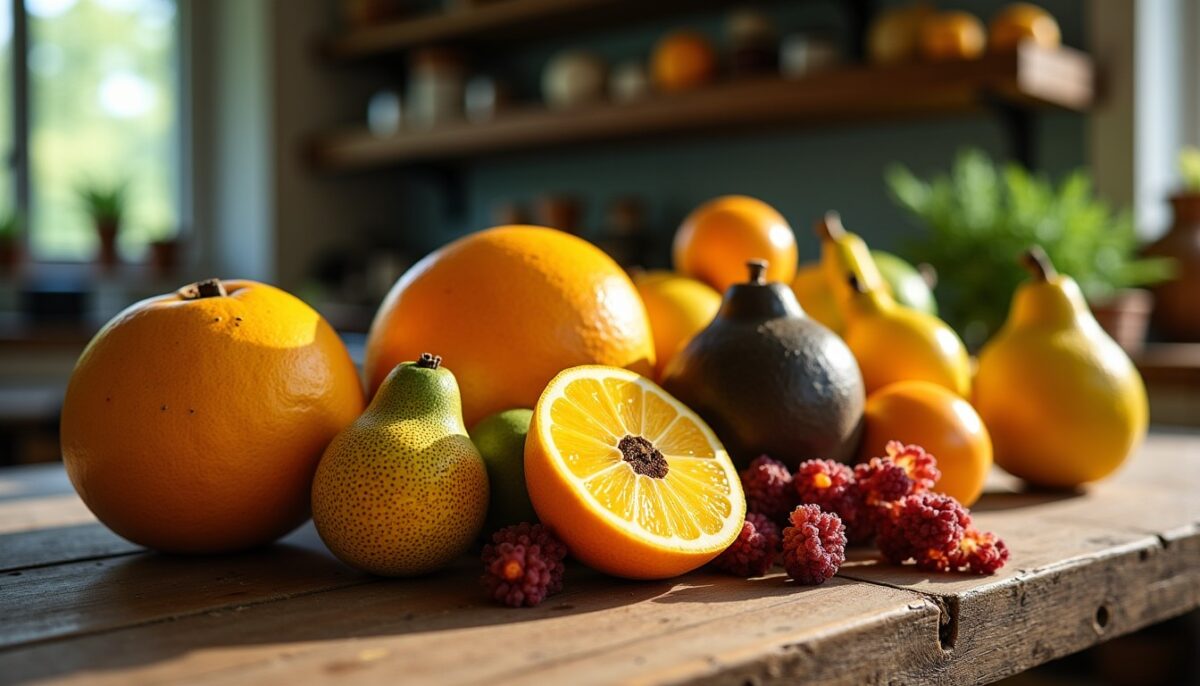 Exploration des saveurs en U : inventaire complet des aliments et fruits méconnus