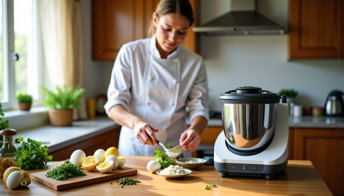 Sauce gribiche express au Thermomix : simplicité et saveurs réunies en un tour de main